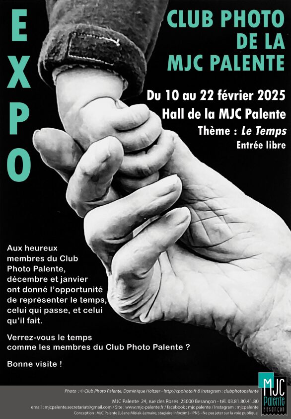 Affiche A4 exposition club photo